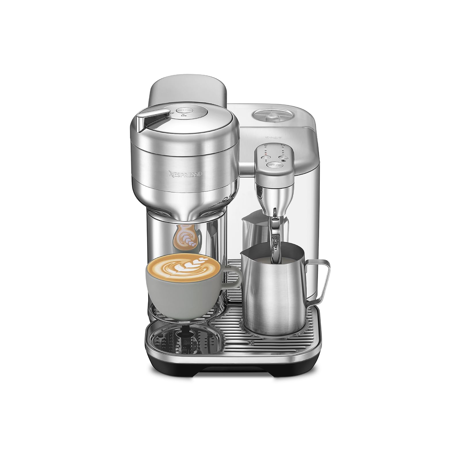 Nespresso Vertuo Creatista mostrando café en seis tamaños para mayor versatilidad diaria.