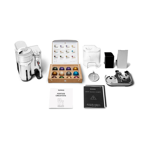 Nespresso Vertuo Creatista se calienta en 30 segundos para empezar rápido.