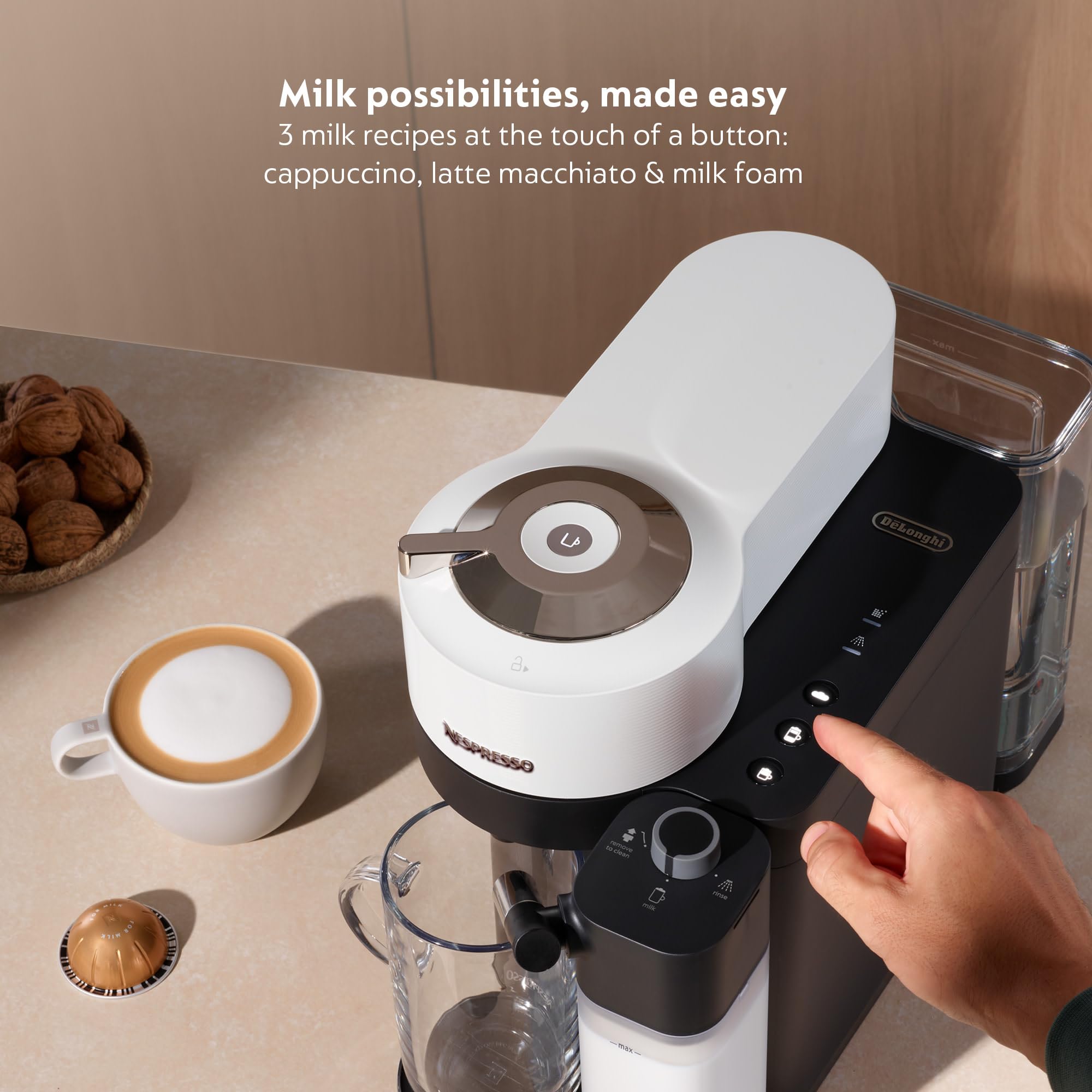 Nespresso Vertuo Lattissima cápsulas Vertuo compatibles para uso diario