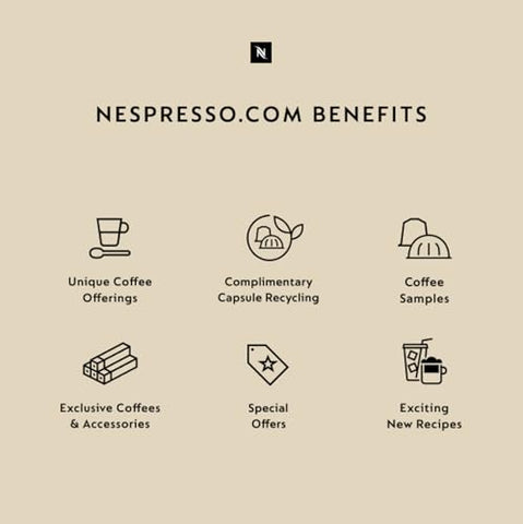 Set de bienvenida de cápsulas Vertuo con la Nespresso VertuoPlus Deluxe.