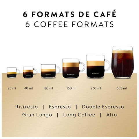 Crema sedosa en la Vertuo Pop+ que realza cada sorbo