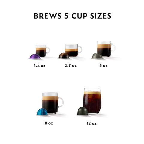 Nespresso Vertuo Pop+ diseño compacto ideal para cocinas pequeñas.