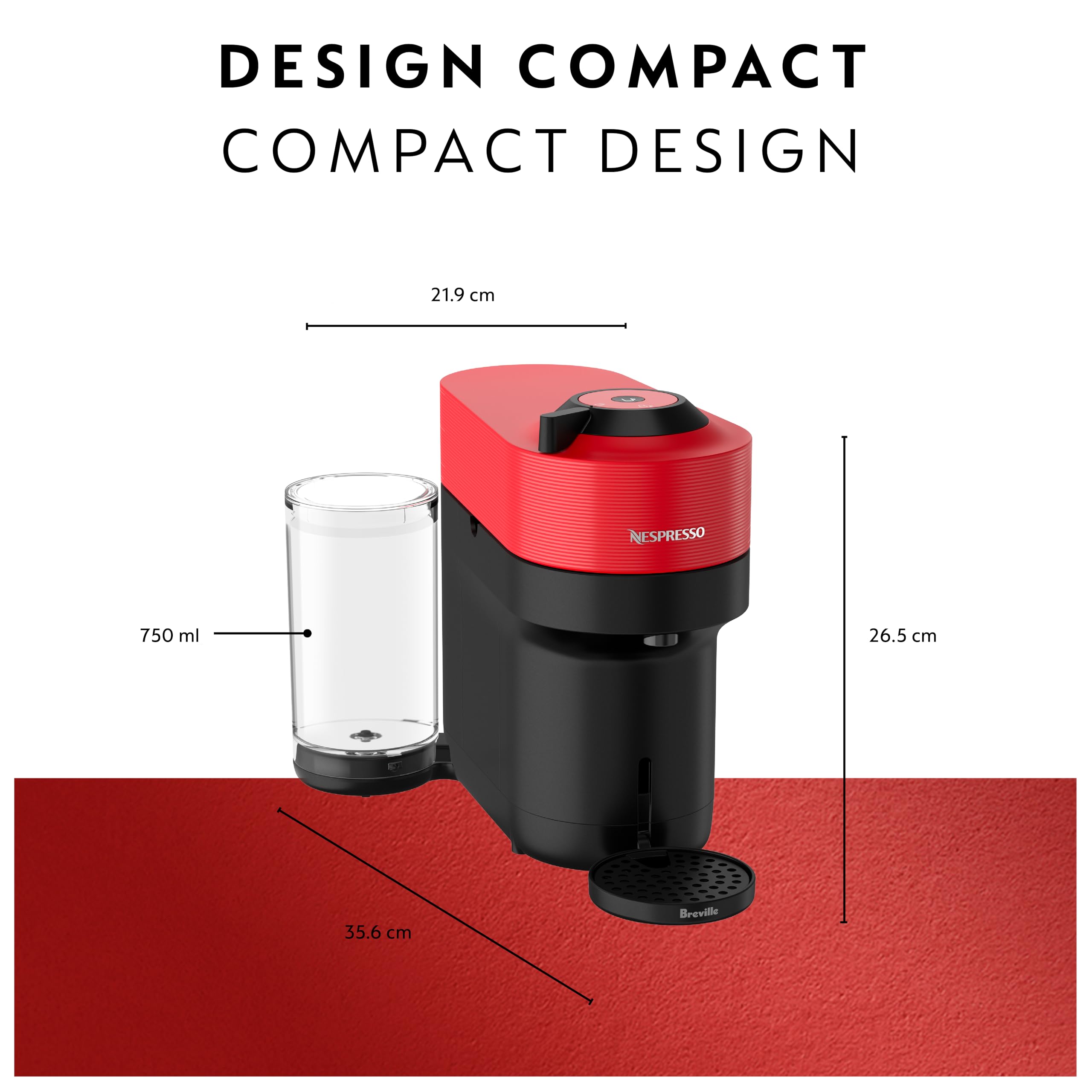 La Nespresso Vertuo Pop+ reciclaje gratuito para cápsulas de aluminio.