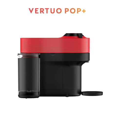 La Nespresso Vertuo Pop+ muestra una taza con crema característica.