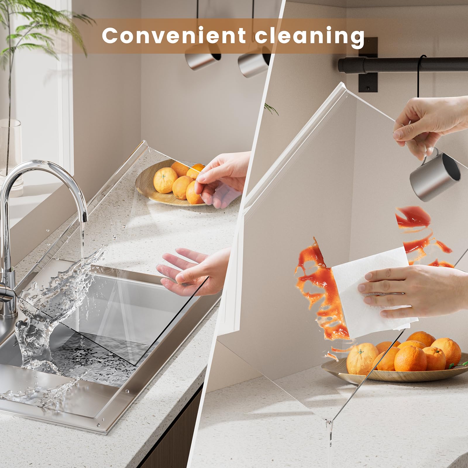 NestElegance proteccion-de-superficie de cocinas mantiene encimera limpia y libre de rayaduras.