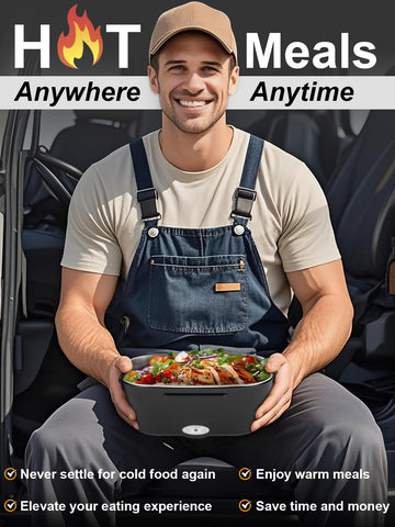 NestDin caja de almuerzo inoxidable 1.5L para mantener comidas calientes durante el día