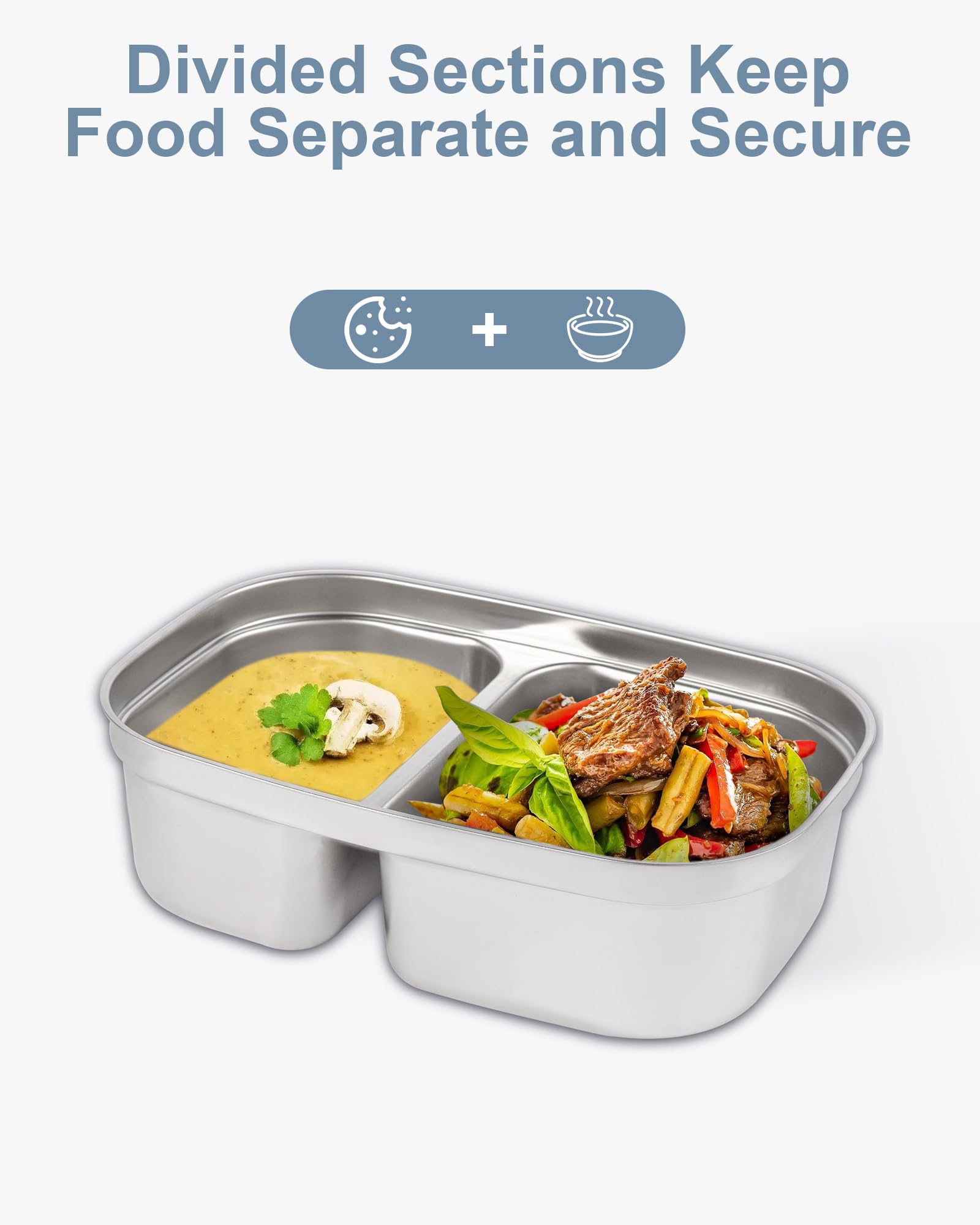NestDin 1.5L, capacidad amplia para almuerzos sustanciosos.