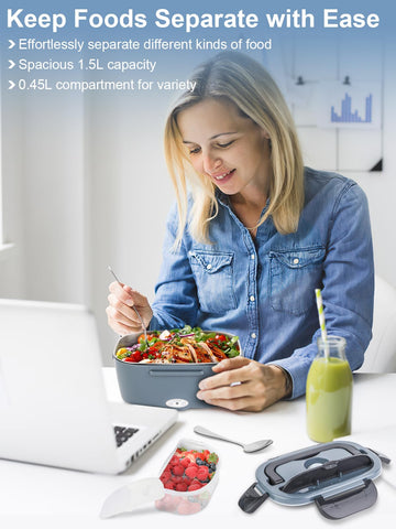 NestDin lunchbox 80W, bolsa aislante para transporte limpio.