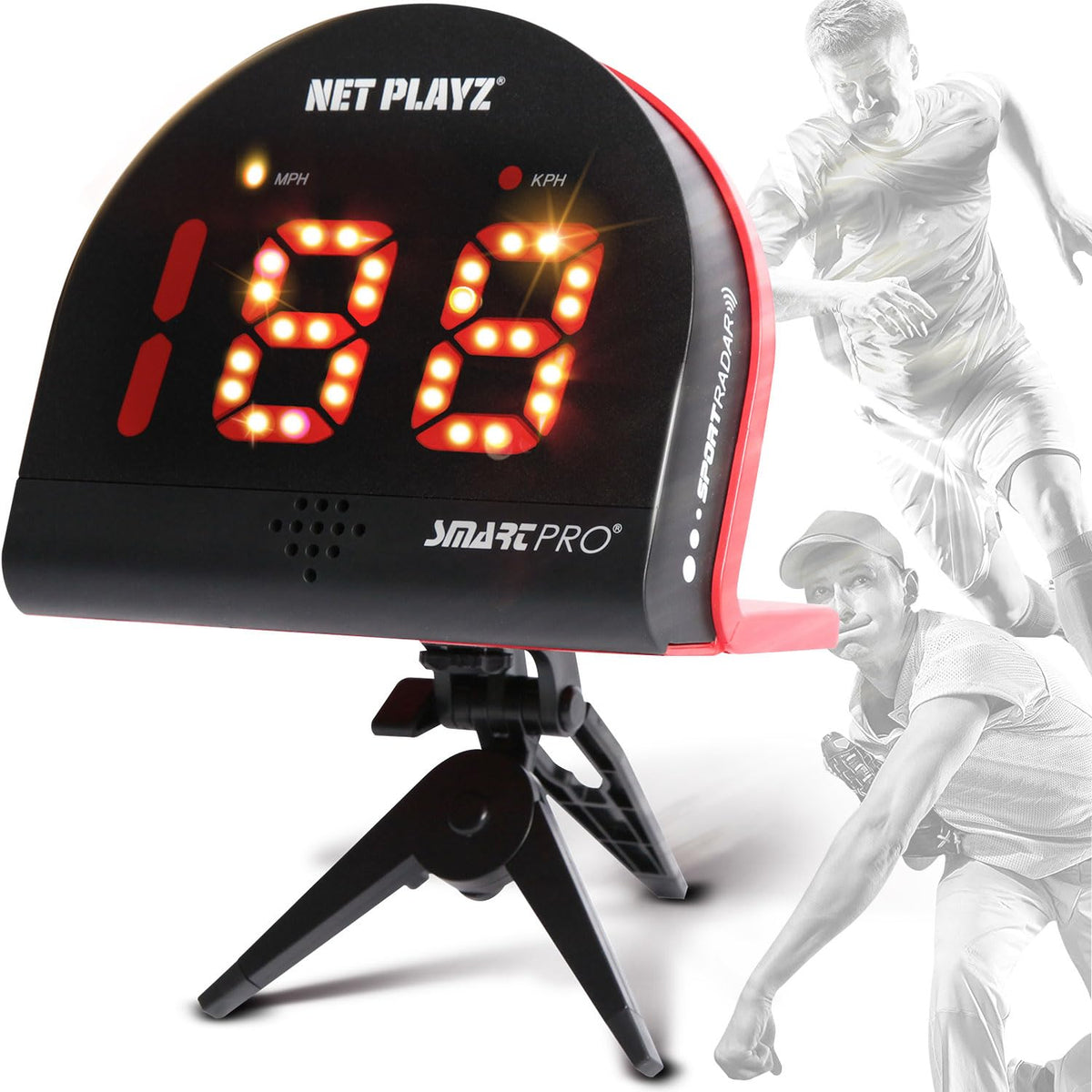 NET PLAYZ Speed Radar enfocado en béisbol para lecturas precisas
