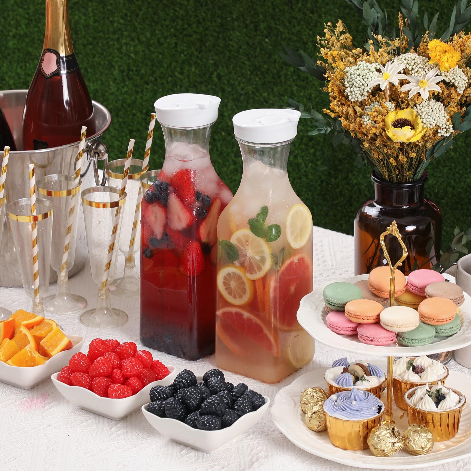 Perfectas para brunch o barra de mimosas con NETANY