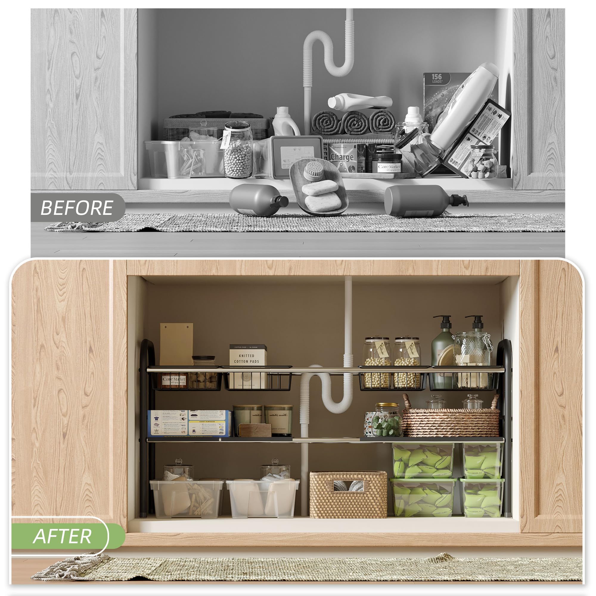 NETEL diseño modular para armarios en cocina y baño.