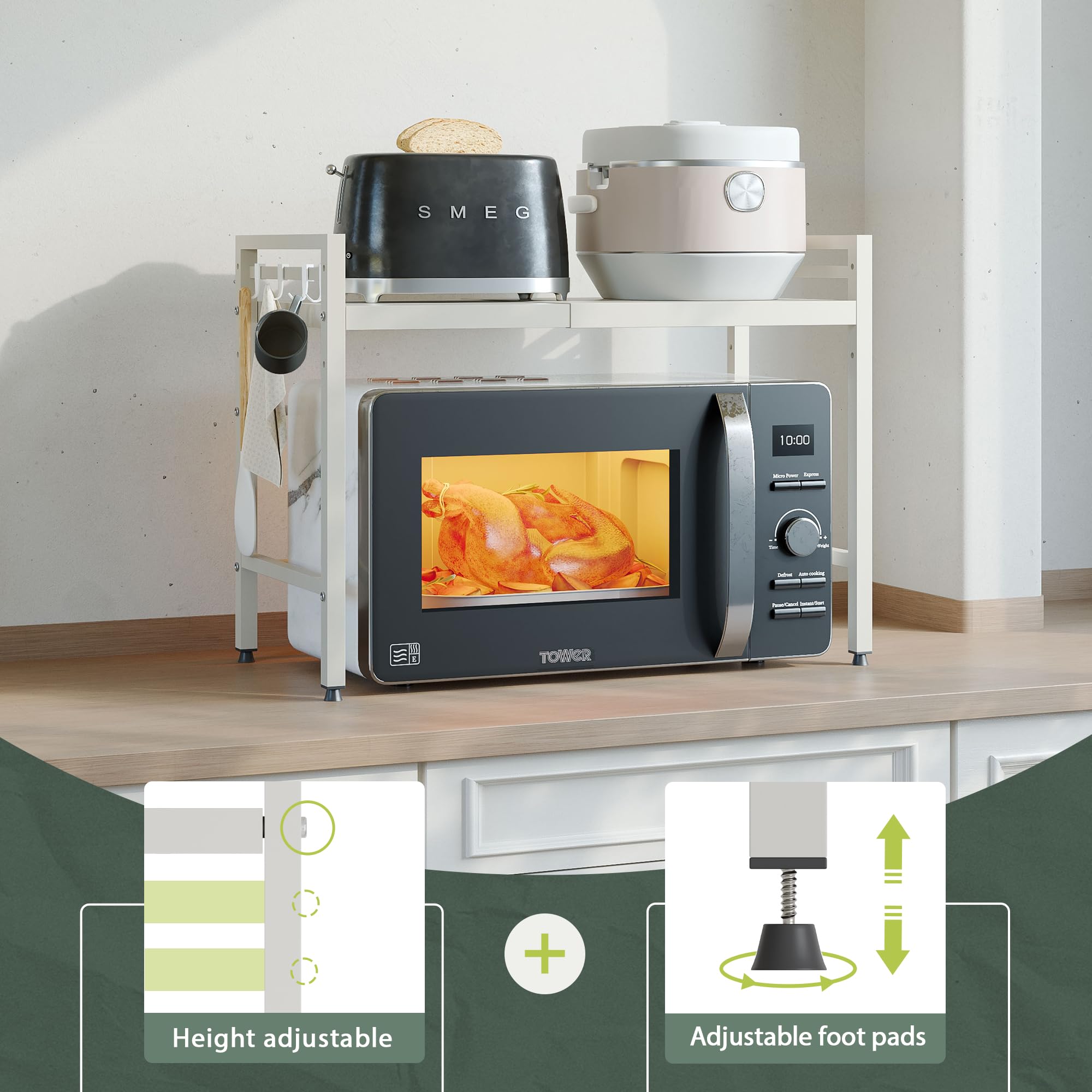 NETEL estante de acero al carbono con recubrimiento anticorrosión es duradero y fácil de limpiar