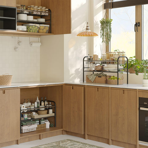 NETEL uso multifuncional para cocina y baño con estructura modular.