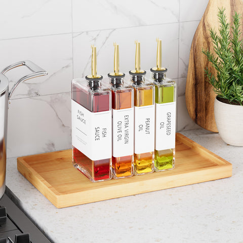 New England Stories dispensador de vinagre para aliños con diseño elegante