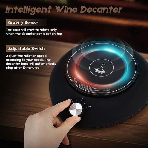 NEW PACIFIC YOUYAH base giratoria 360° para decantar sin esfuerzo