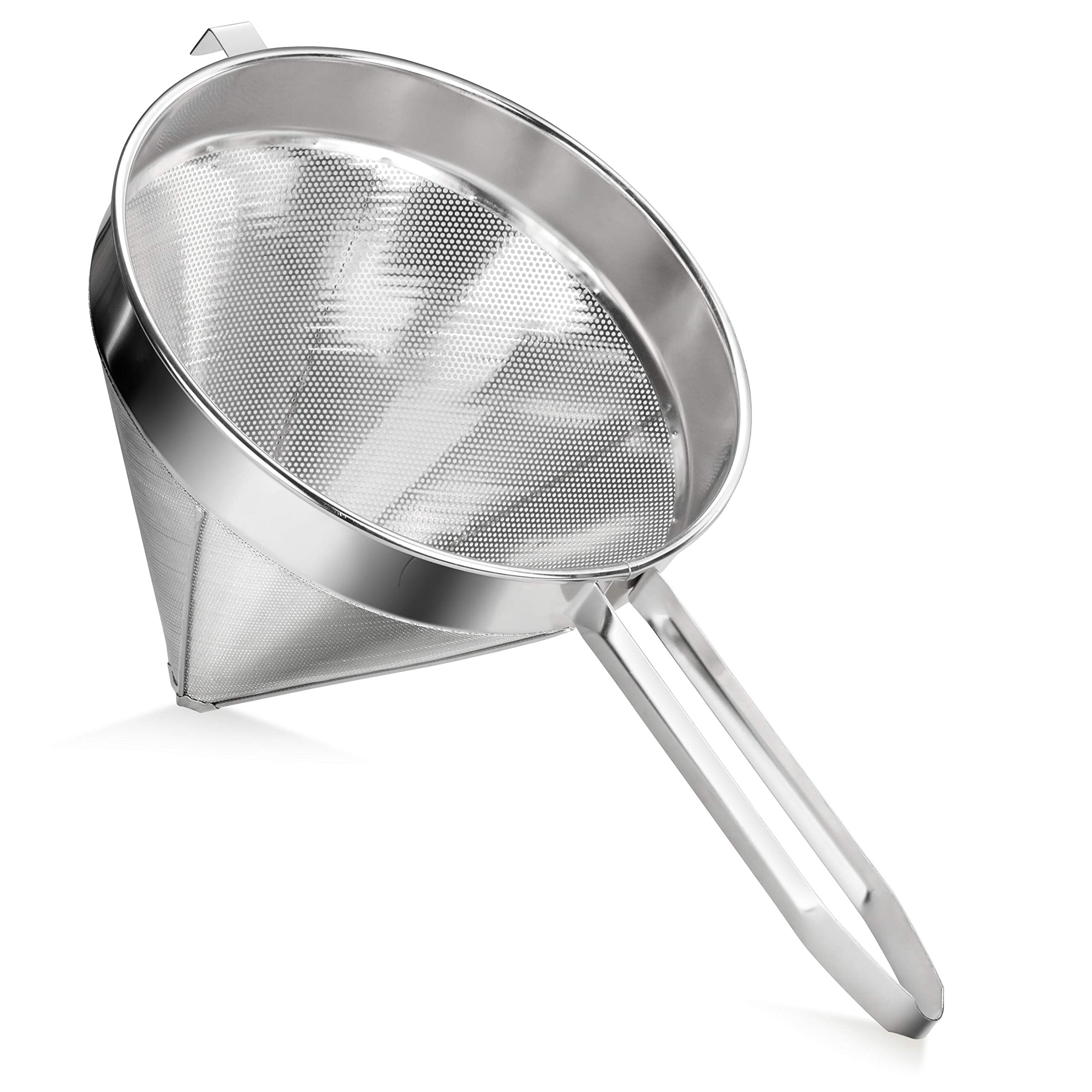 Colador New Star 34127 con malla fina, ideal para filtrar caldos