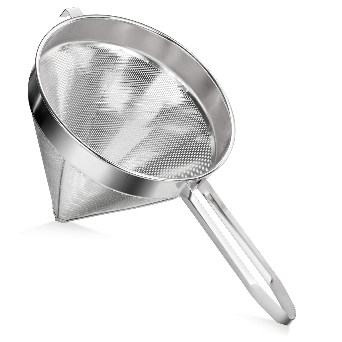 Colador New Star 34127 con malla fina, ideal para filtrar caldos
