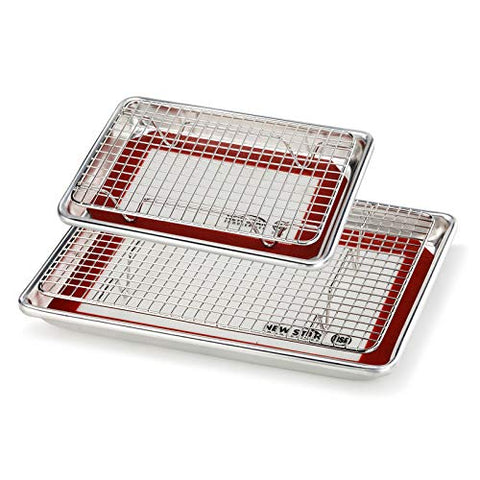 New Star Bandeja para bollos 1/8, horneado uniforme para bollos perfectos.