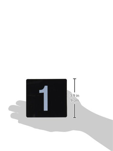 New Star Foodservice 23145: números de mesa del 1 al 25, uso versátil.