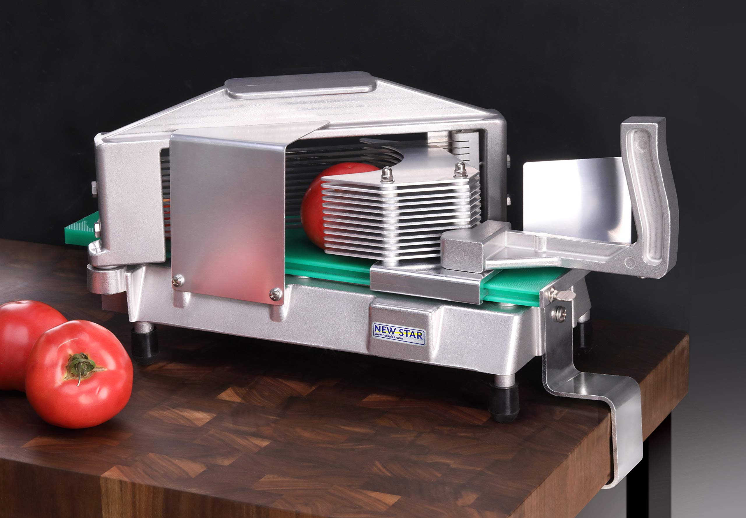 New Star Foodservice 39702 detalle de corte recto y uniforme.