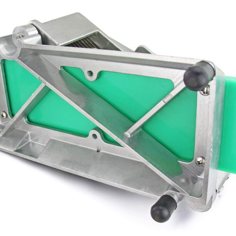 New Star Foodservice 39702 cuchillas inox afiladas para cortes limpios.