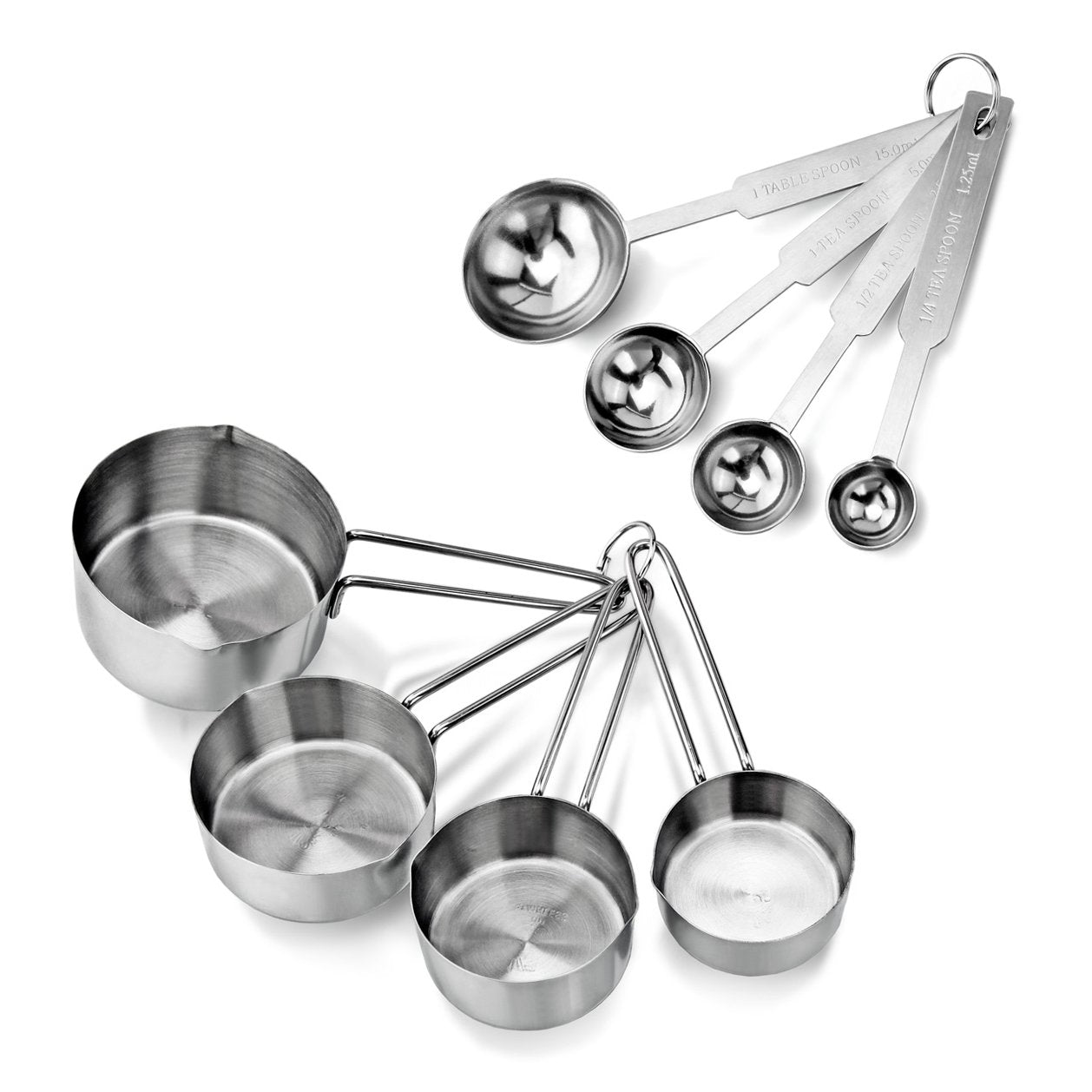 New Star Foodservice 42917, juego de medidores completo para cocinas precisas y organizadas.