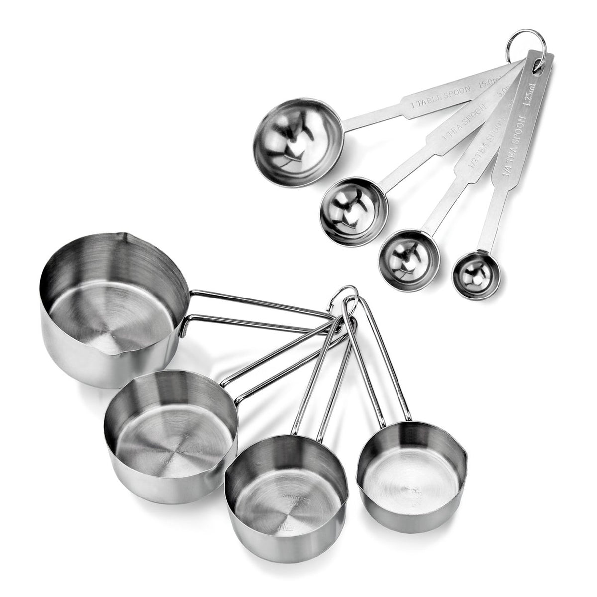 New Star Foodservice 42917, juego de medidores completo para cocinas precisas y organizadas.