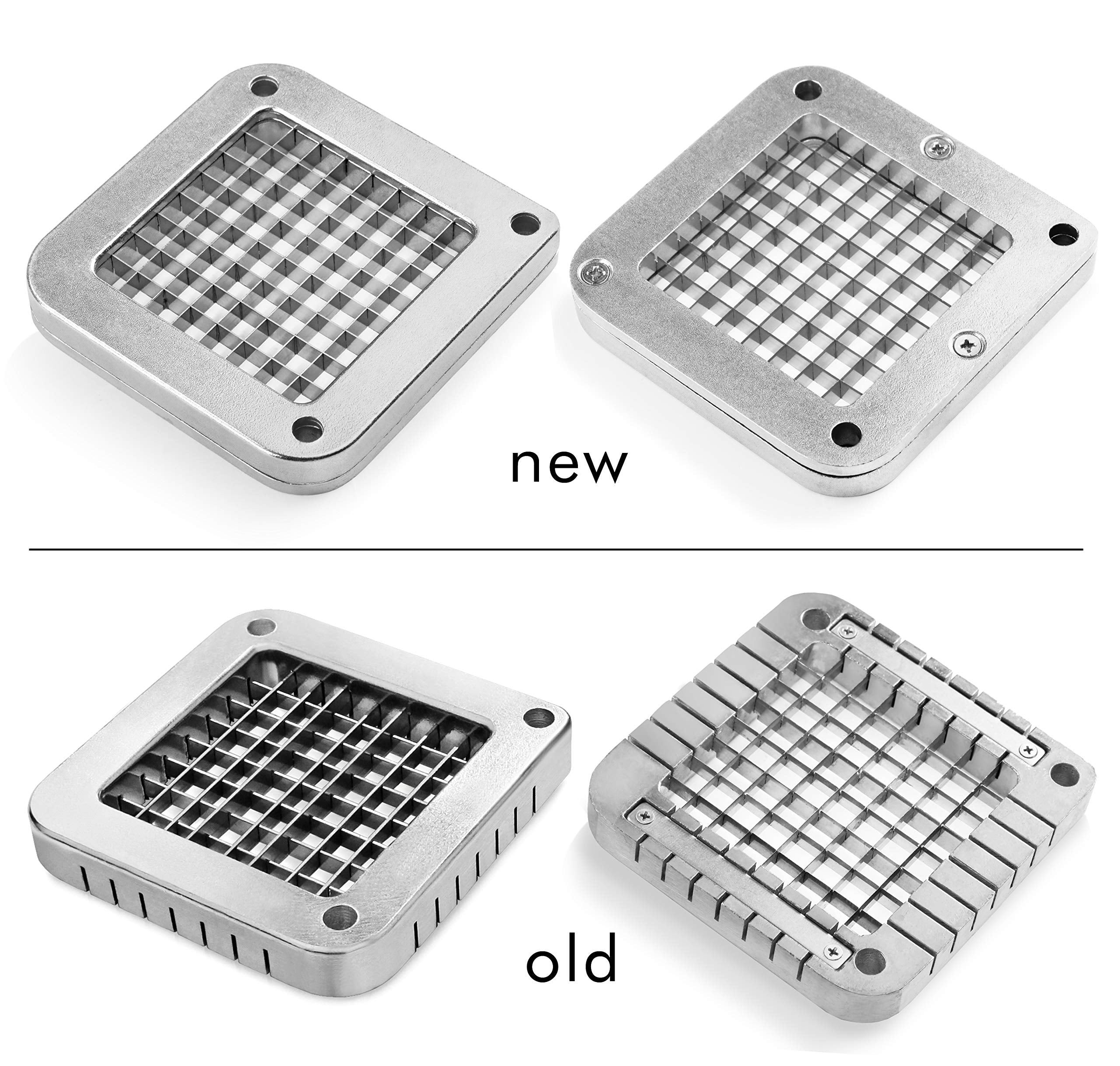 New Star Foodservice 43204 hoja de corte 3/8 pulgada para diferentes grosores.