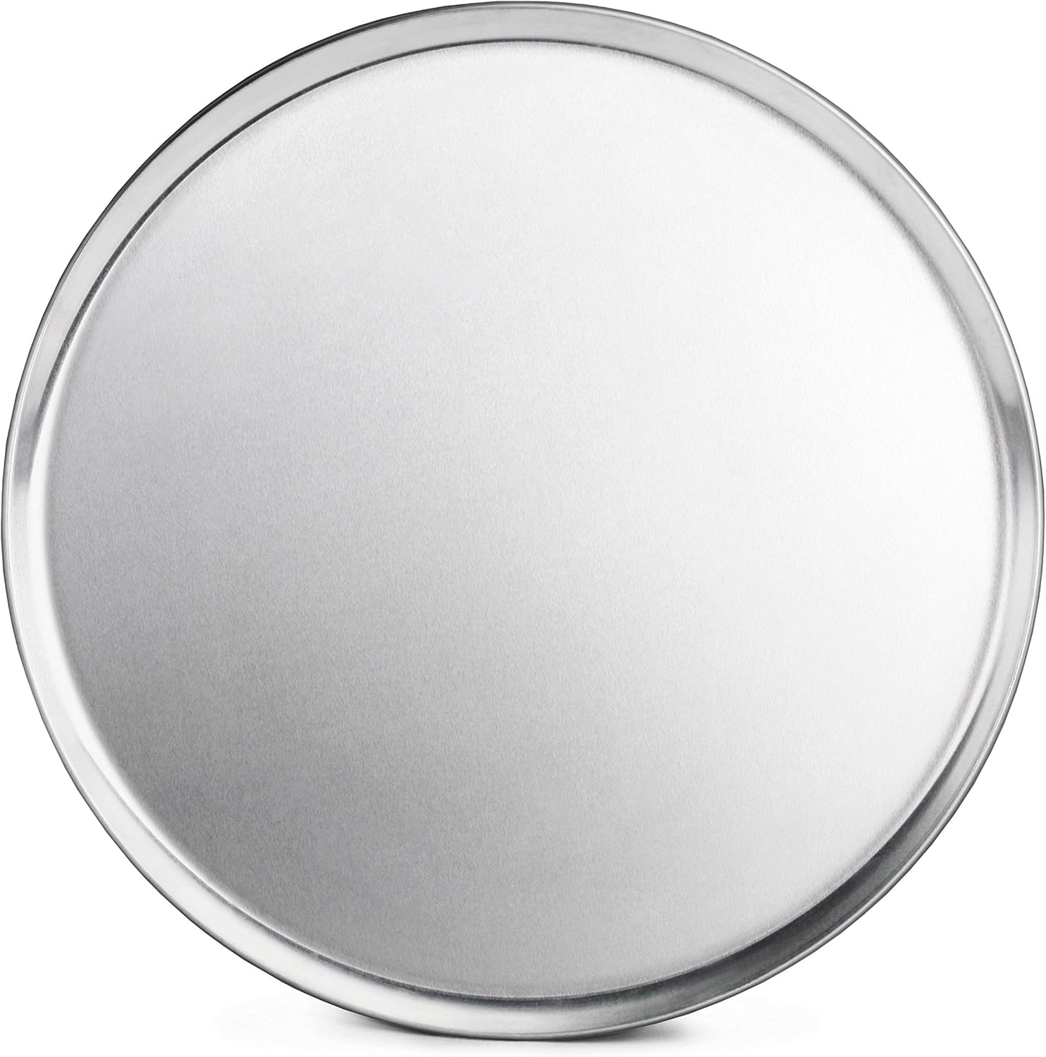 Bandeja New Star Foodservice de 16 pulgadas con borde coupe para pizzas crujientes