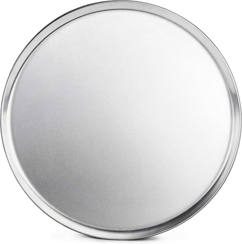 Bandeja New Star Foodservice de 16 pulgadas con borde coupe para pizzas crujientes