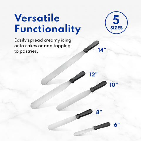 New Star Foodservice 38125 espátula de espesor ideal para deslizamiento preciso