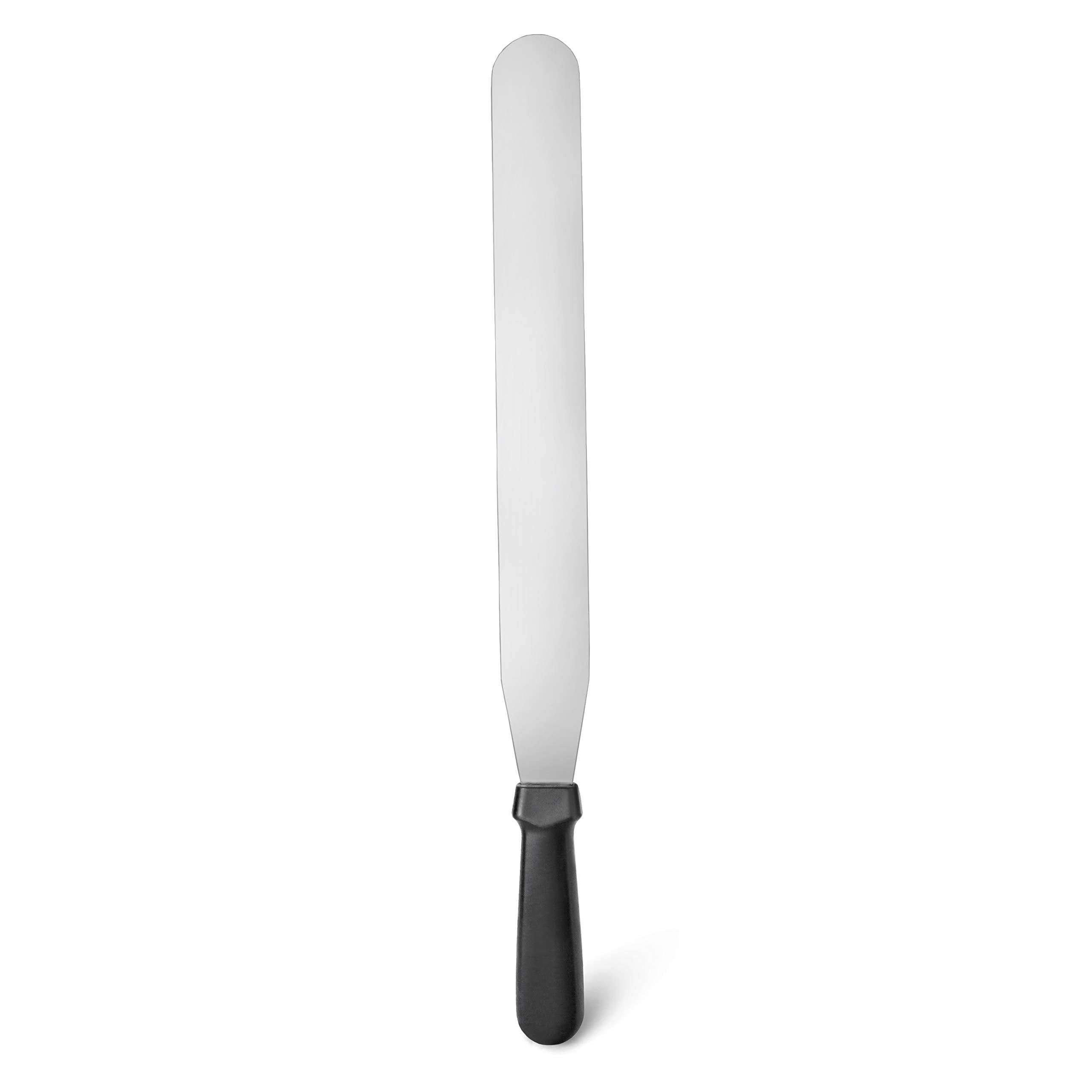 New Star Foodservice 38125 espátula recta 14 pulgadas hoja plateada para glaseado suave