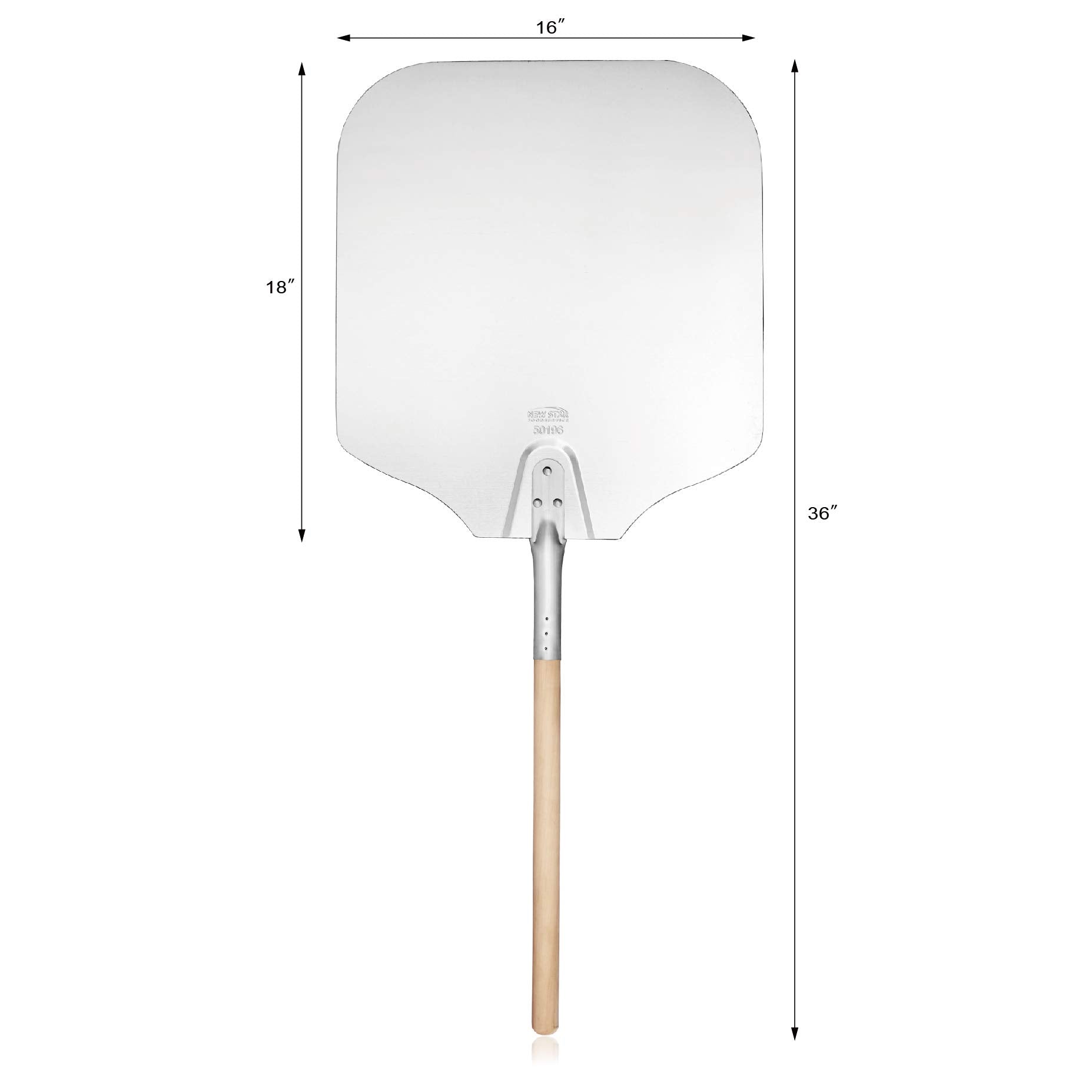 New Star Foodservice pala ideal para pizzas, panes y pasteles