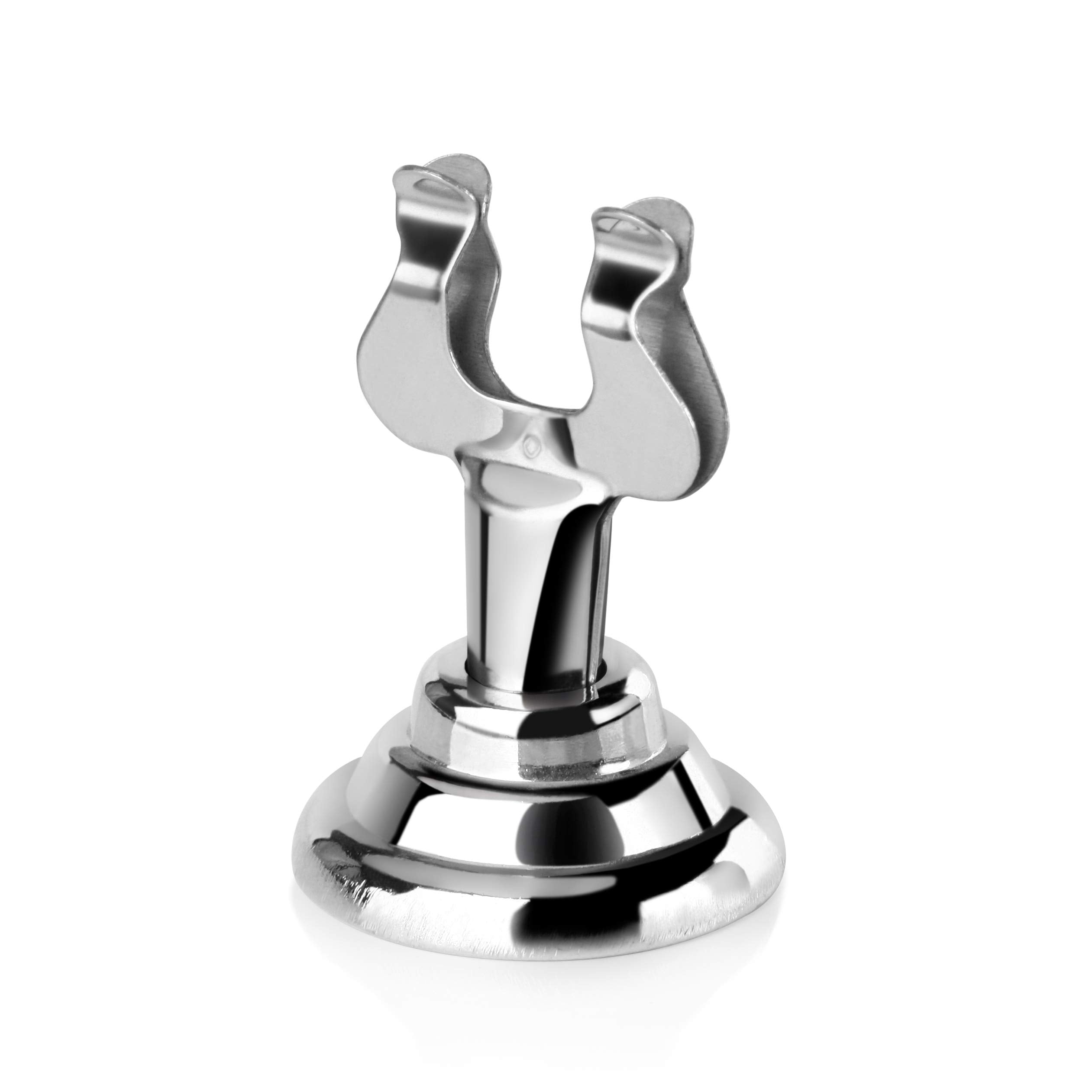 New Star Foodservice Tritón arpa clip para tarjetas de mesa, base pesada para estabilidad.