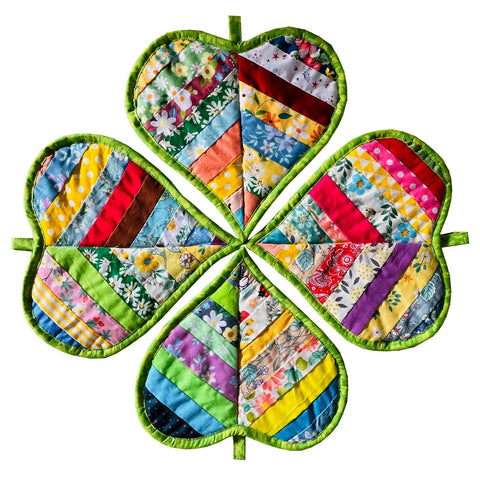 newamishquilt manoplas-diseño-tejido: artesanía textil para la cocina