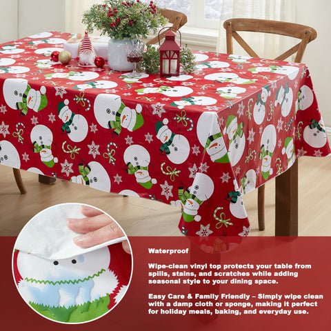 Newbridge mantel copos-nieve, crea atmósfera navideña para reuniones familiares.