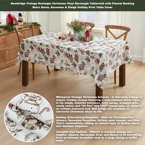 Newbridge mantel navidad: muñecos de nieve, crea atmósfera cálida para reuniones.