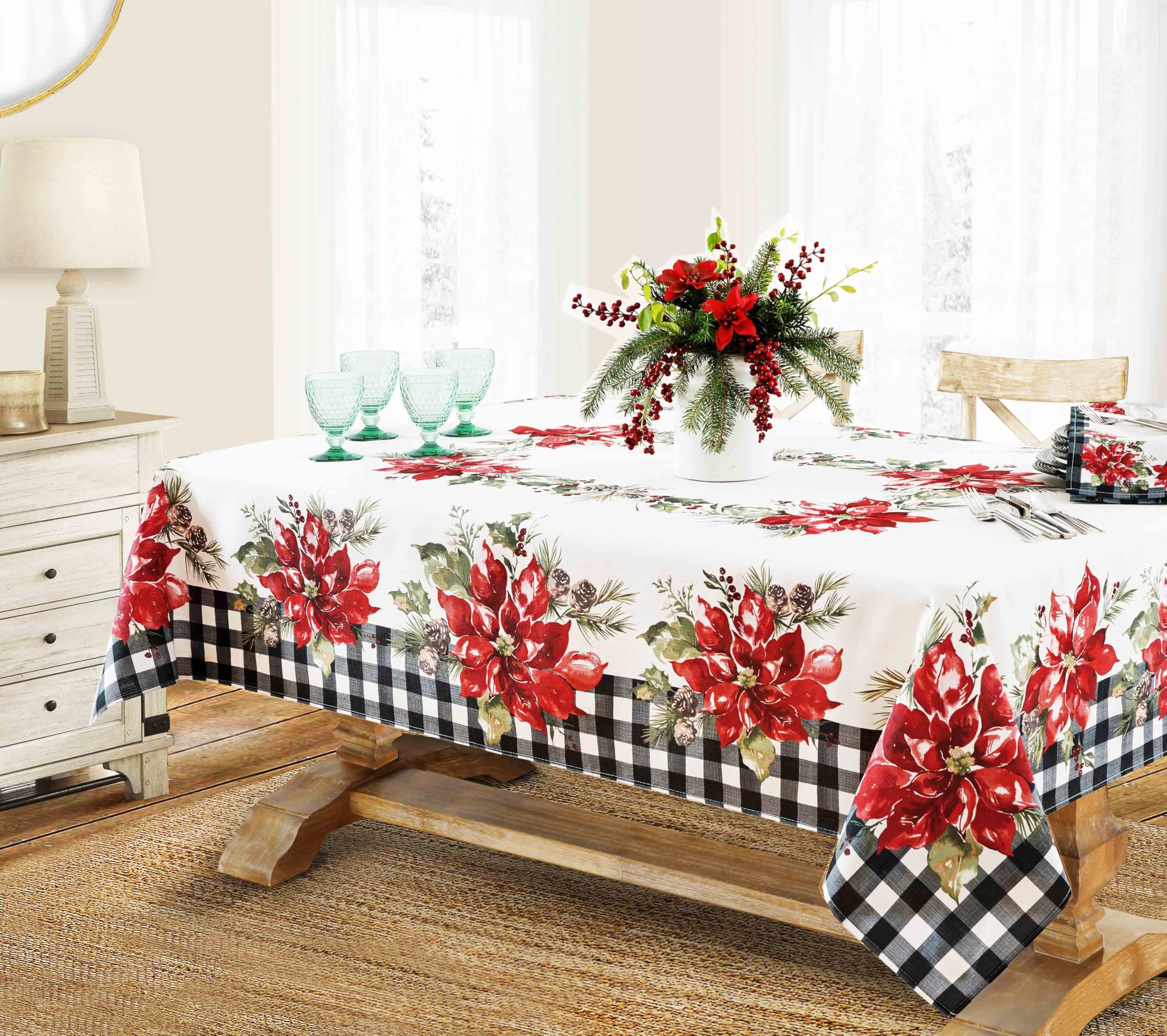 Newbridge diseño Navidad con acebo para combinaciones decorativas.