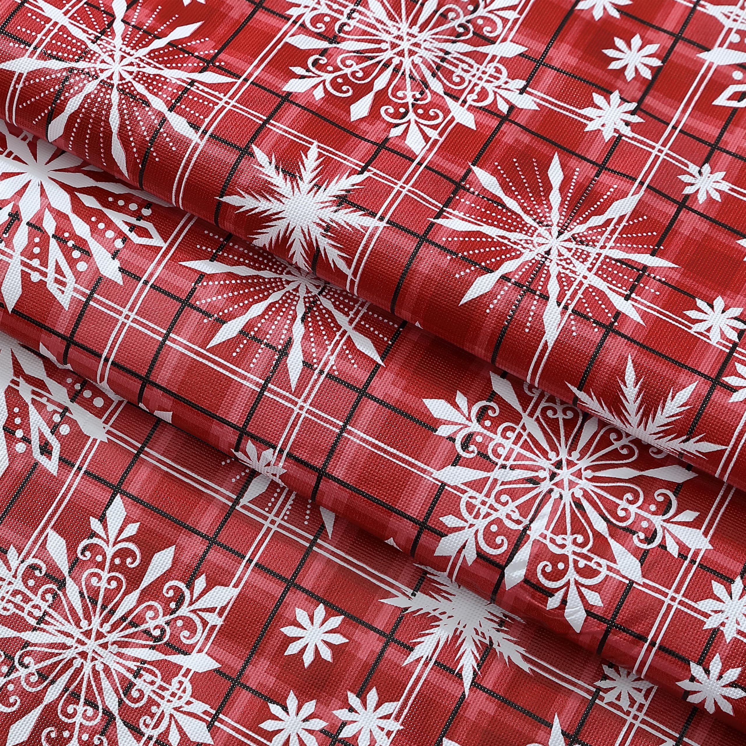 Newbridge Snowfall mantel vinilo, apto para uso interior o exterior.