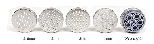 Molde de fideos 5 unidades de NEWCREATIVETOP para variedad de formas