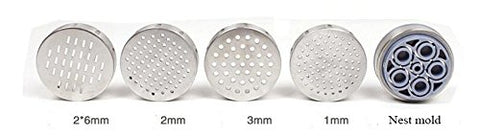 Molde de fideos 5 unidades de NEWCREATIVETOP para variedad de formas