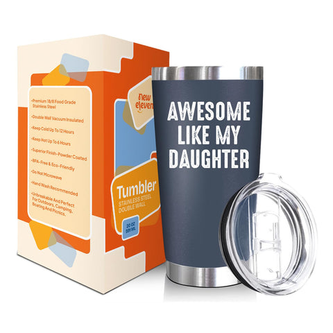NewEleven regalo papa divertido 20oz para cumpleaños o fiestas.