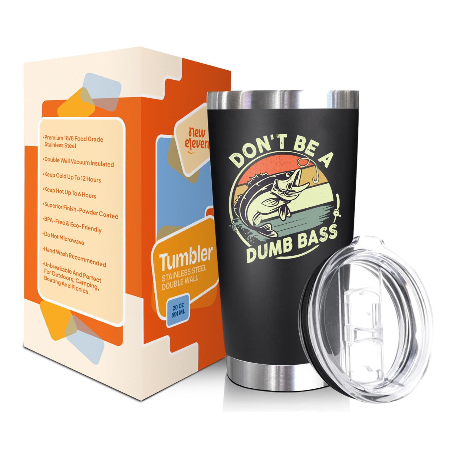 Regalo para papá pescador, taza práctica para cualquier ocasión.