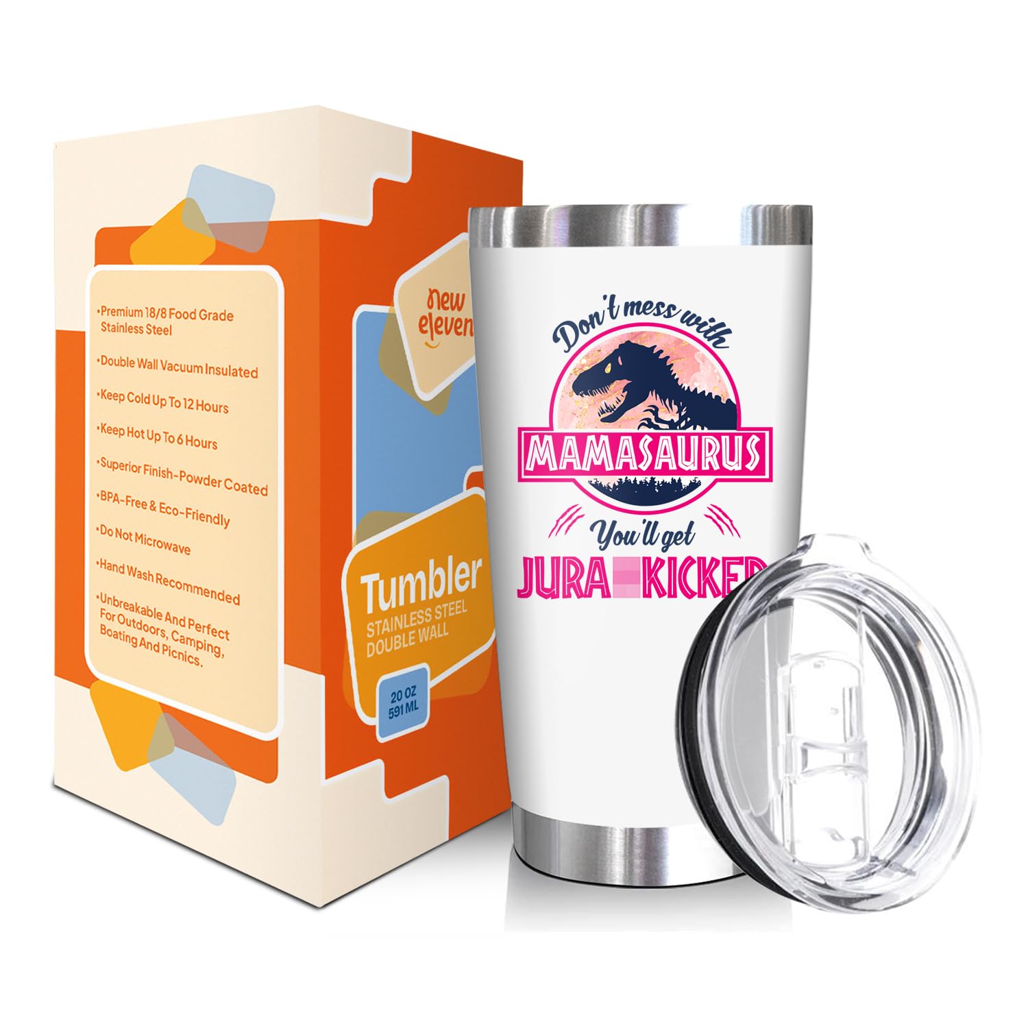 NewEleven vaso Regalo para mamá, opción original para cumpleaños o Navidad.