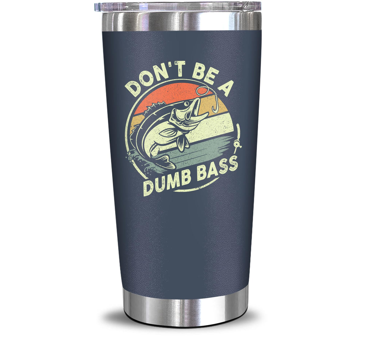 NewEleven vaso termo con frase divertida, regalo ideal para pescadores.