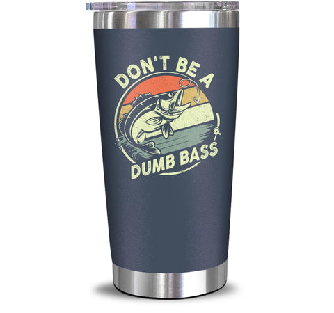 NewEleven vaso termo con frase divertida, regalo ideal para pescadores.