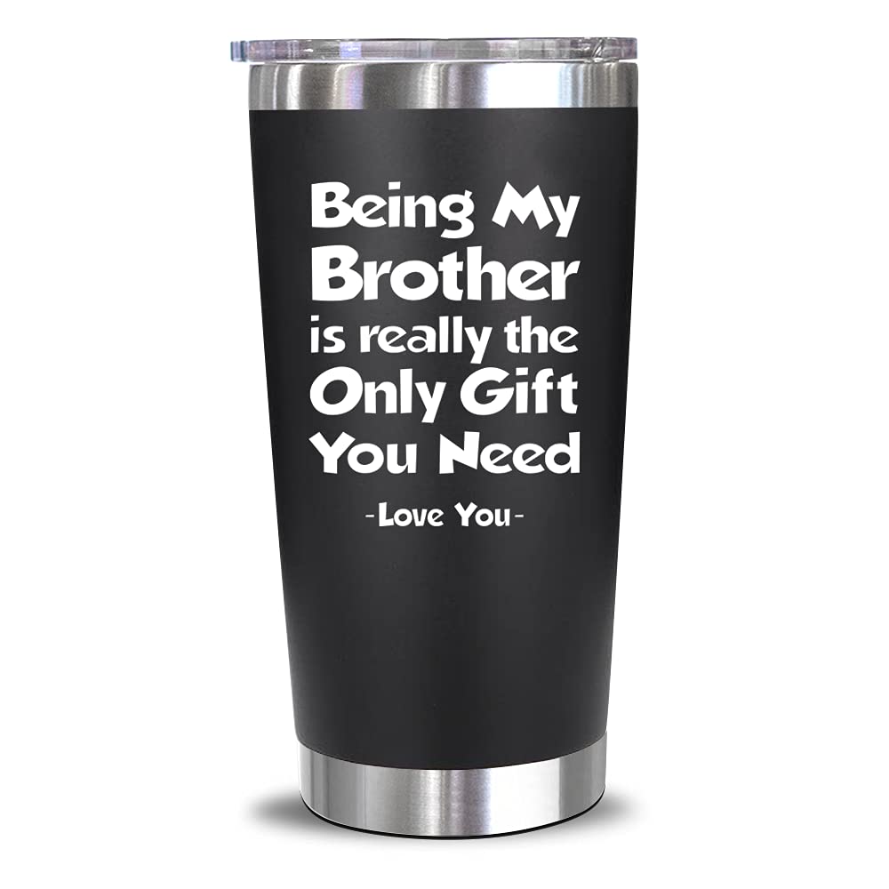 NewEleven vaso térmico 20 oz con diseño divertido, ideal como regalo entre hermanos.