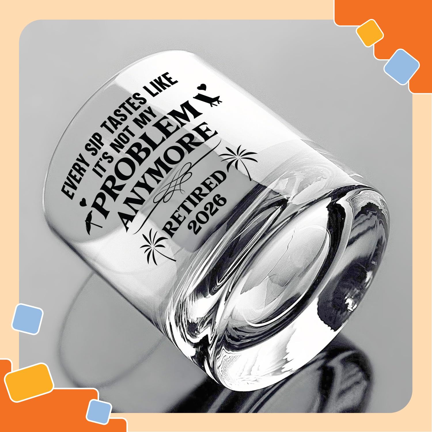 NewEleven vaso resistente, apto para lavavajillas, fácil de limpiar.
