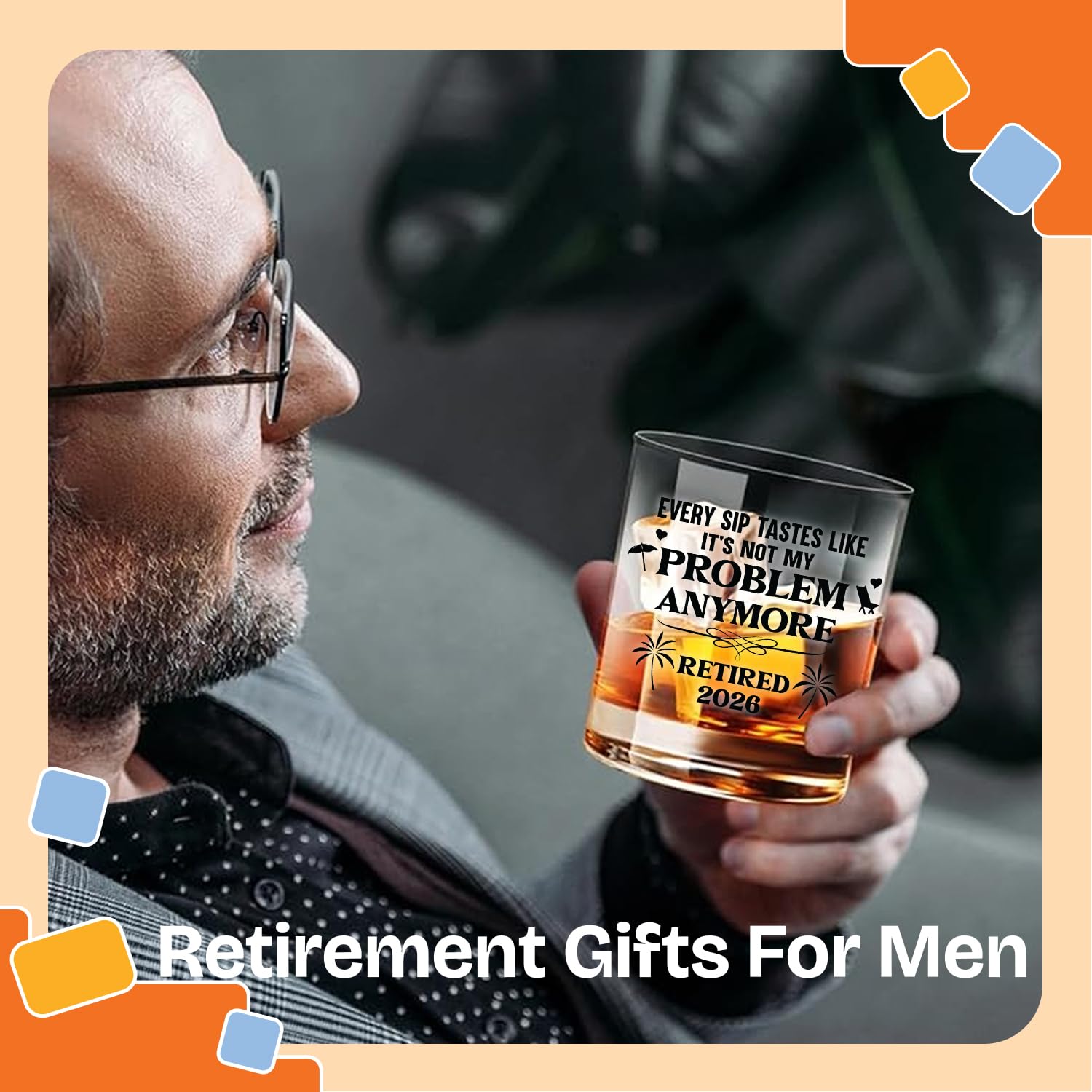 NewEleven vaso whiskey, frase graciosa, regalo ideal para alegrar la despedida.