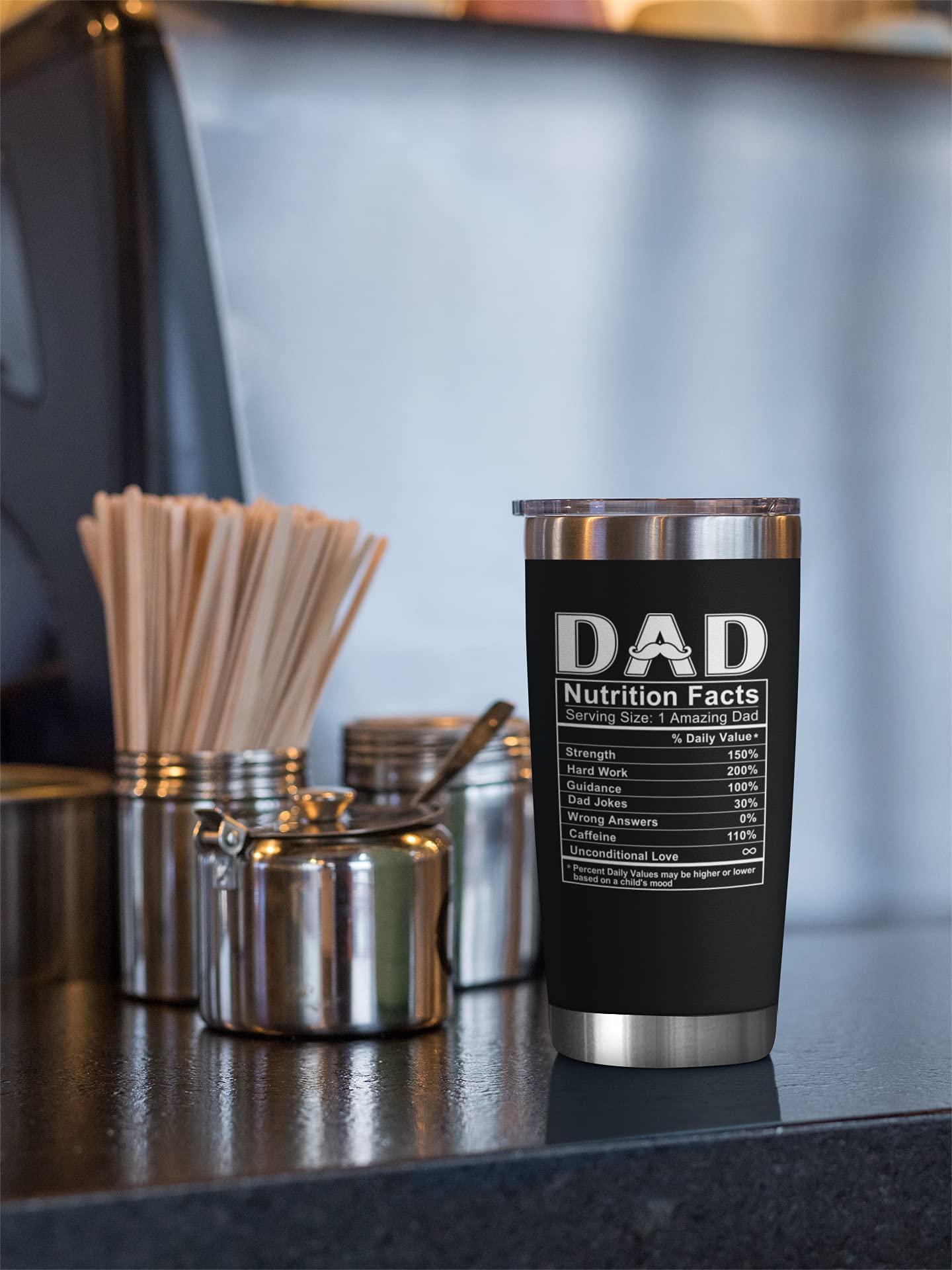 NewEleven vaso 20 onzas sin BPA, seguro para uso diario.